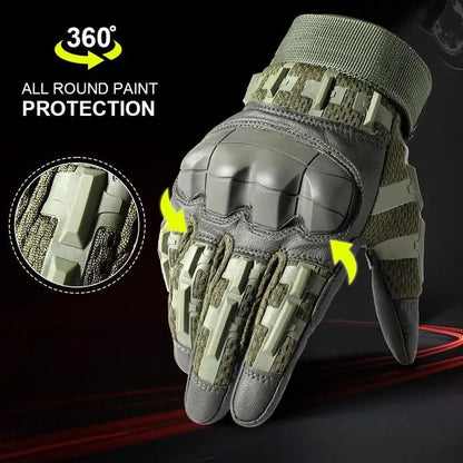 High Sensitivity Touch Screen Outdoor Tactical Training Glove